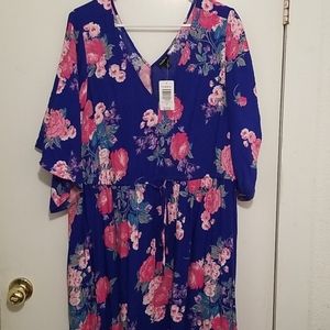 Blue Flower Dress